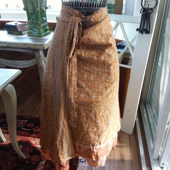 SOLD Wrap skirt by Zolena, mom wore once - Picture 2 of 2